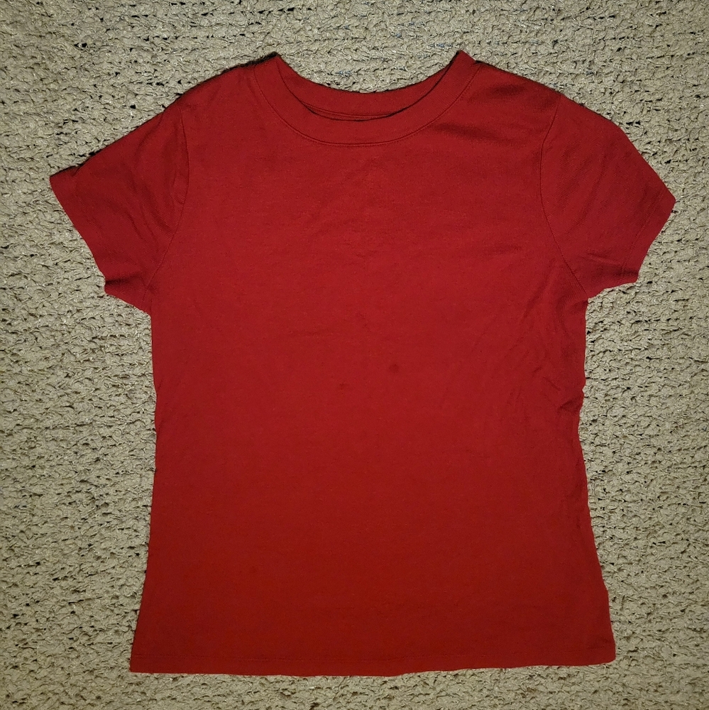 MENS A NEW DAY T SHIRT RED SIZE XL